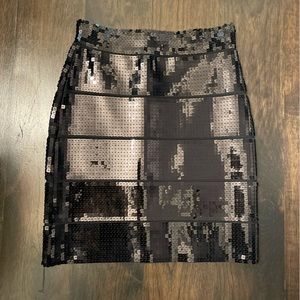 BCBG Sequin Mini Skirt